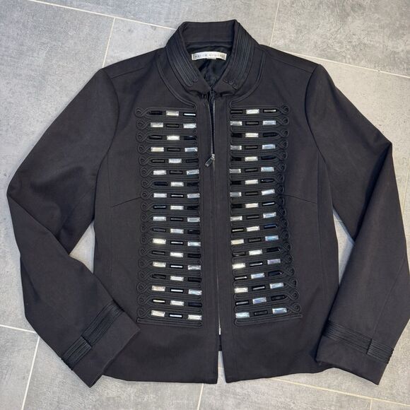 Peter Nygard Vintage Military Style Studded Jacket – Women’s Size 12 - Picture 1 of 10